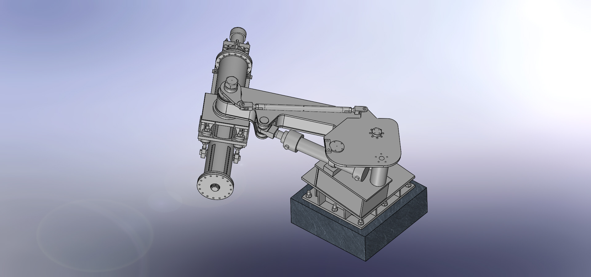 Hydraulic MudGun Machine